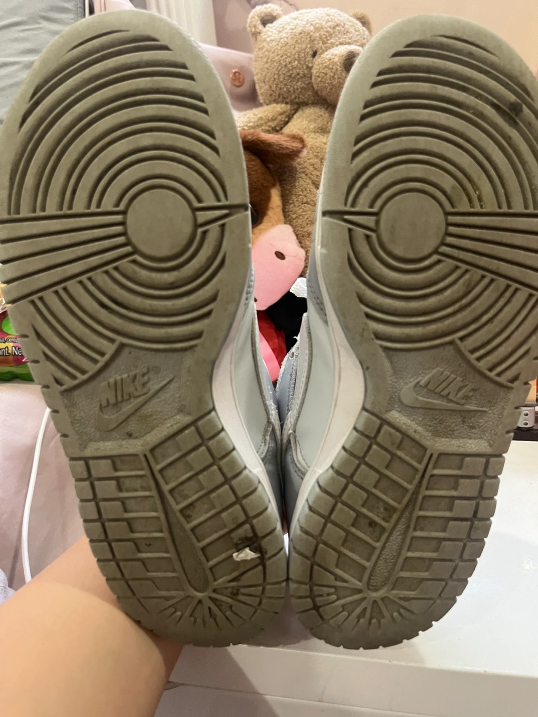 Nike Dunk Low "Light Smoke Grey" Sneakers - photo 5