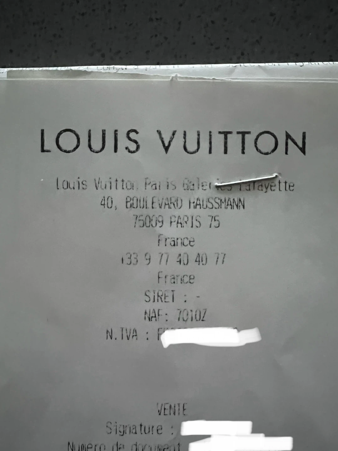 $1525 LV Alma UNUSED + KEPT IN BOX W/ RECEIPT FROM PARIS STORE - photo 2