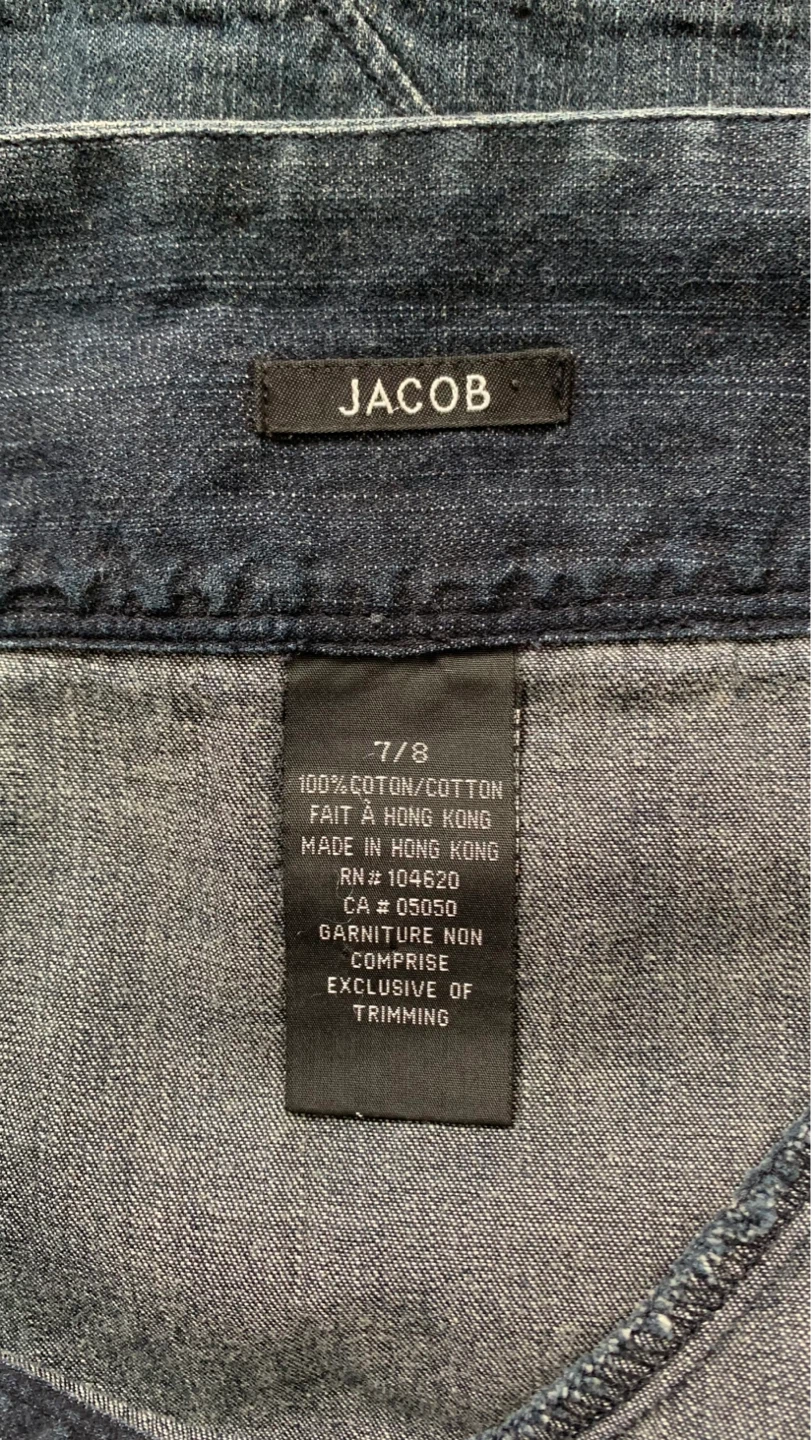 Jacob 100% Cotton Denim Skirt - Size 7/8 - photo 3