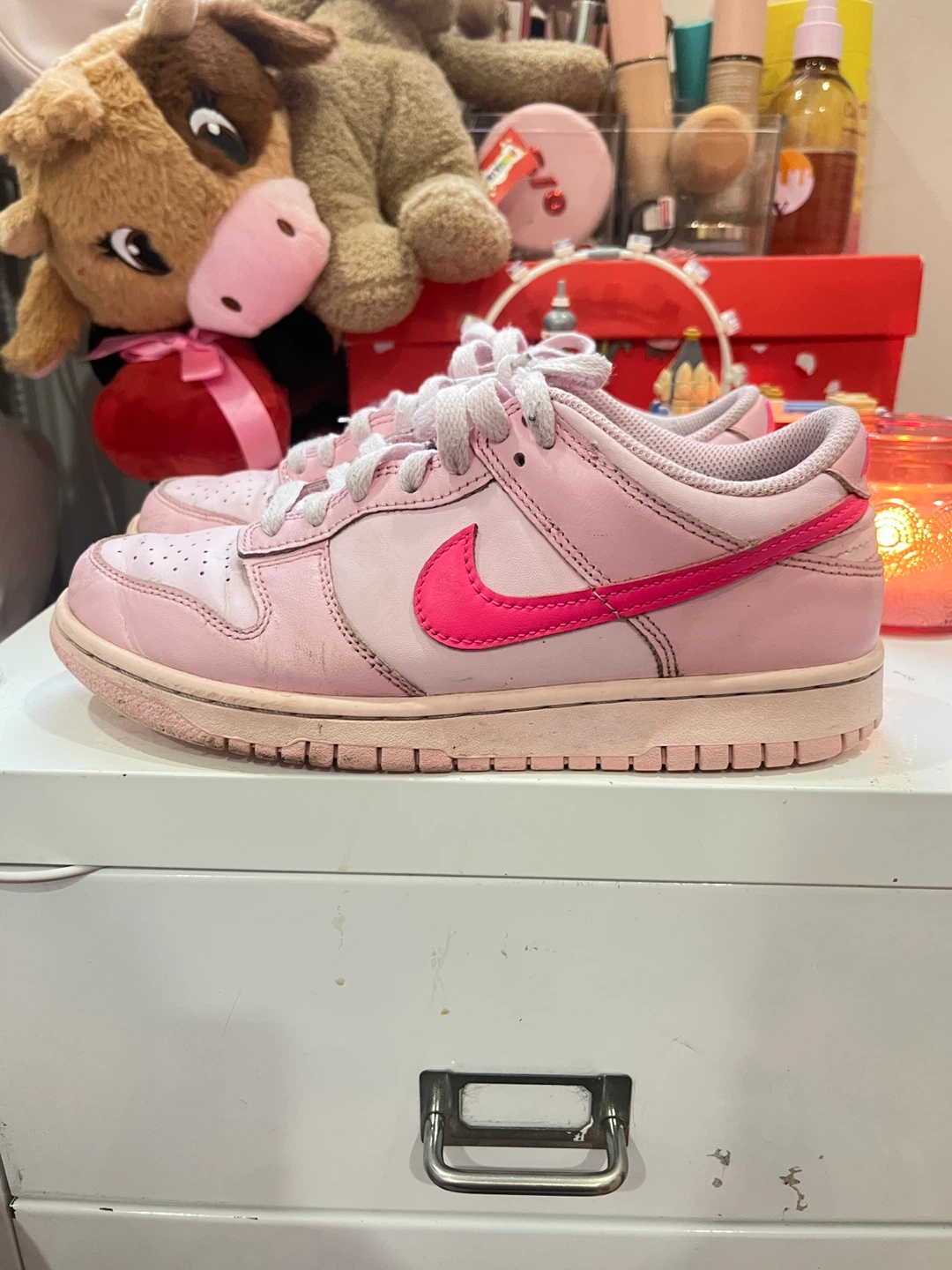 Nike Dunk Low Pink Women's Shoes - photo 2