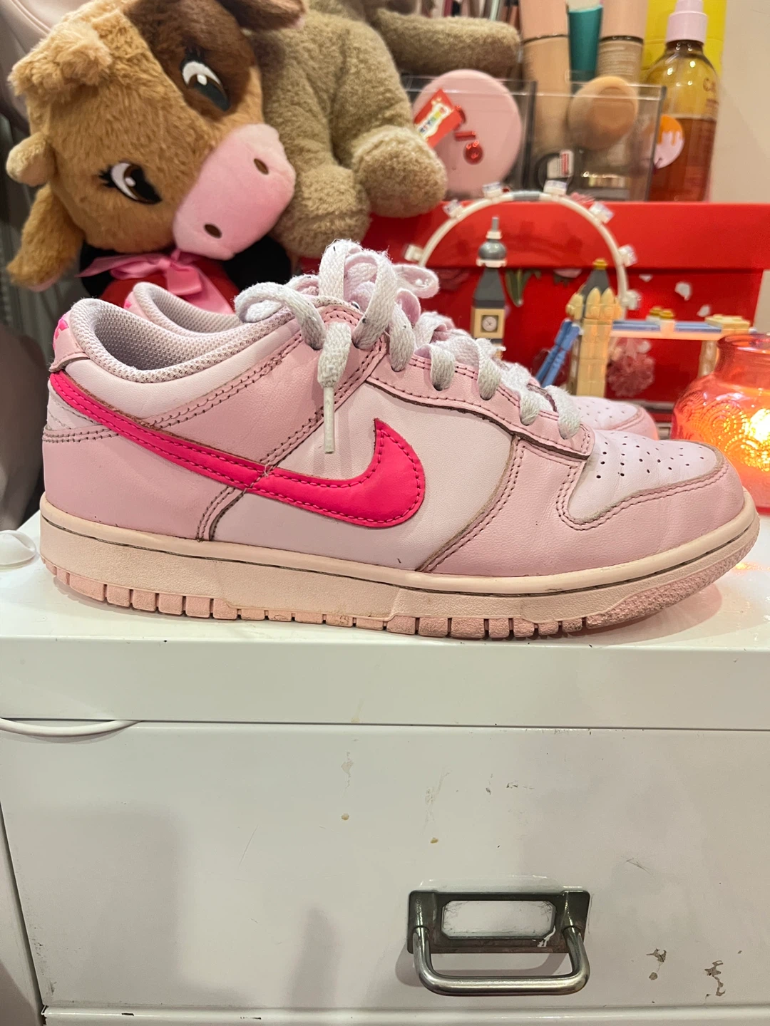 Nike Dunk Low Pink Women's Shoes