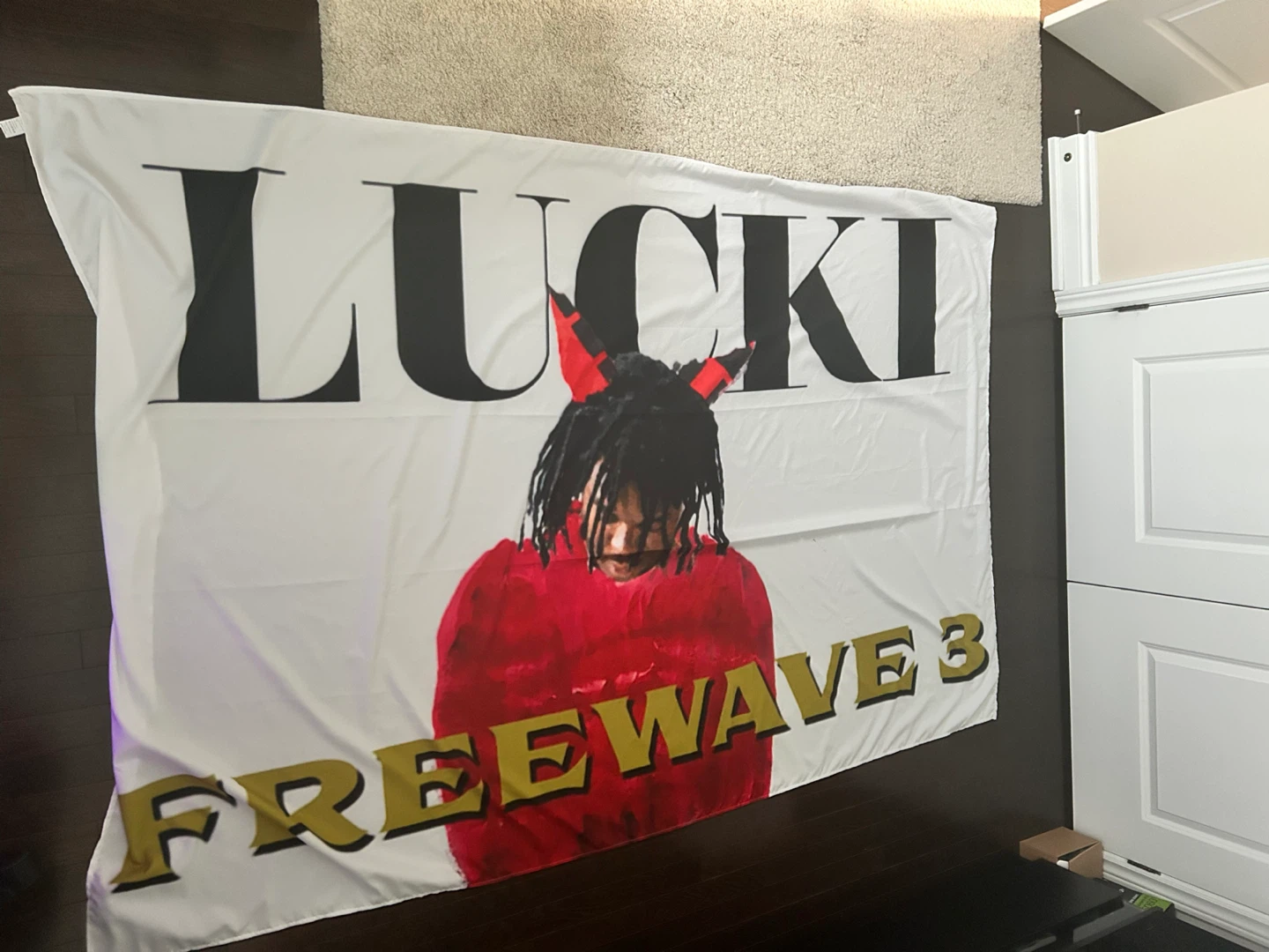 big ass lucki poster