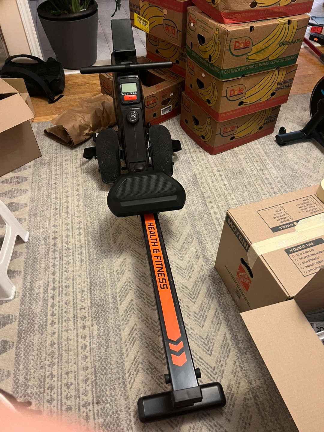 HEALTH&FITNESS Rowing Machine