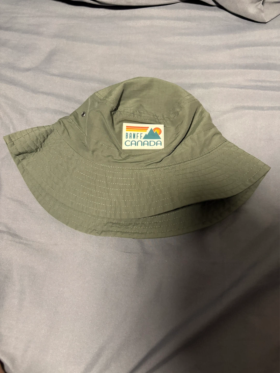Banff Canada Official Bucket Hat Green