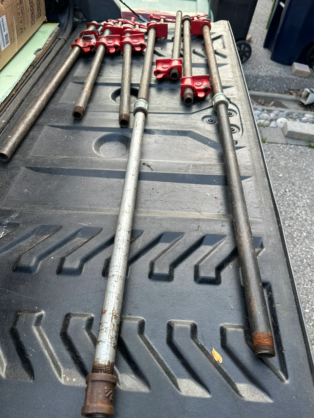 Set of 6 Pipe Clamps - photo 2