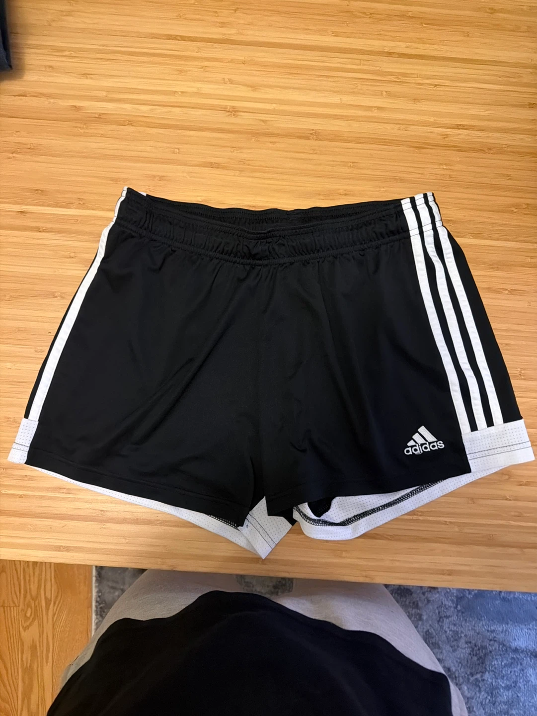 Adidas Black Athletic Shorts