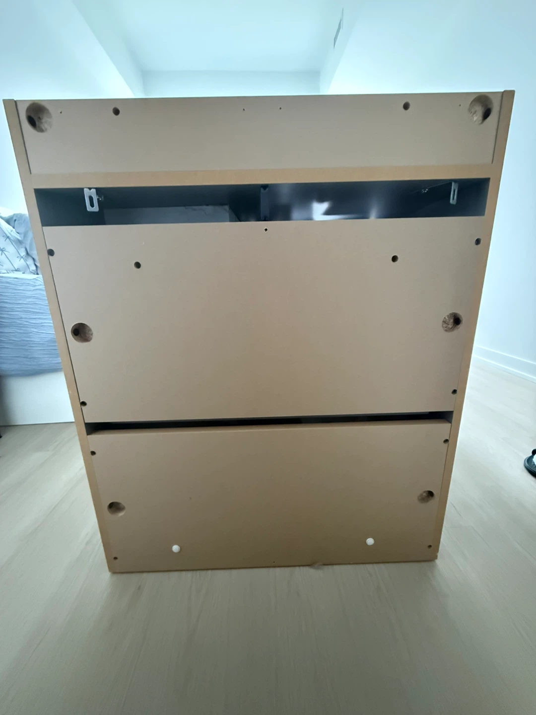 IKEA Grey 3-Drawer Dresser - photo 3