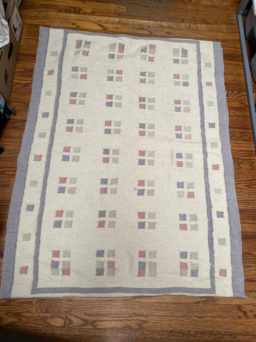 Wool rug