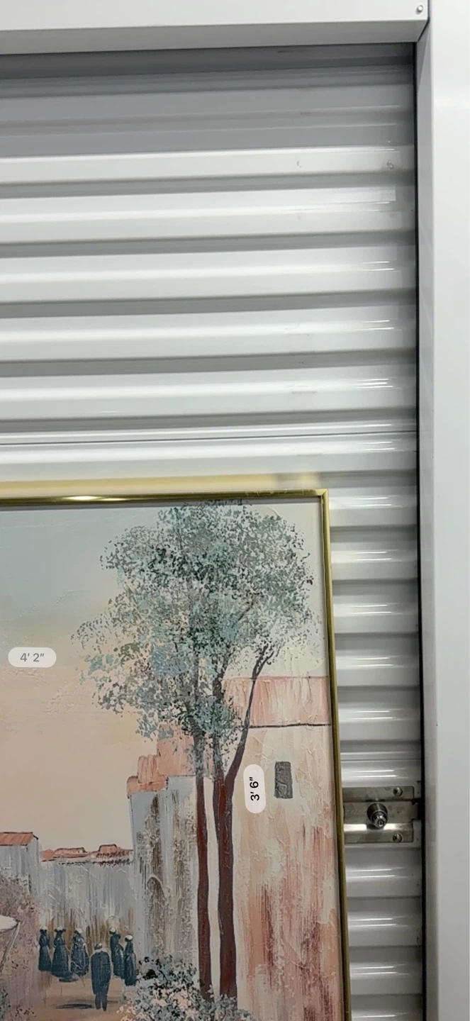 Lee Reynolds Oil Painting - European Market Scene - photo 5