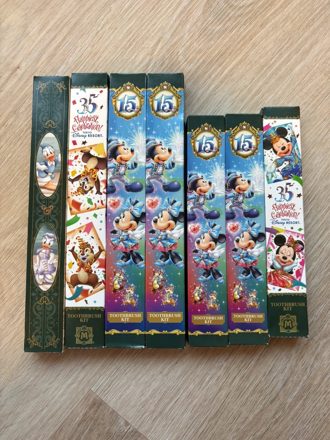 $30@ALL BRAND NEW Toyko Disney Resort Hotel Toothbrush Kits Set