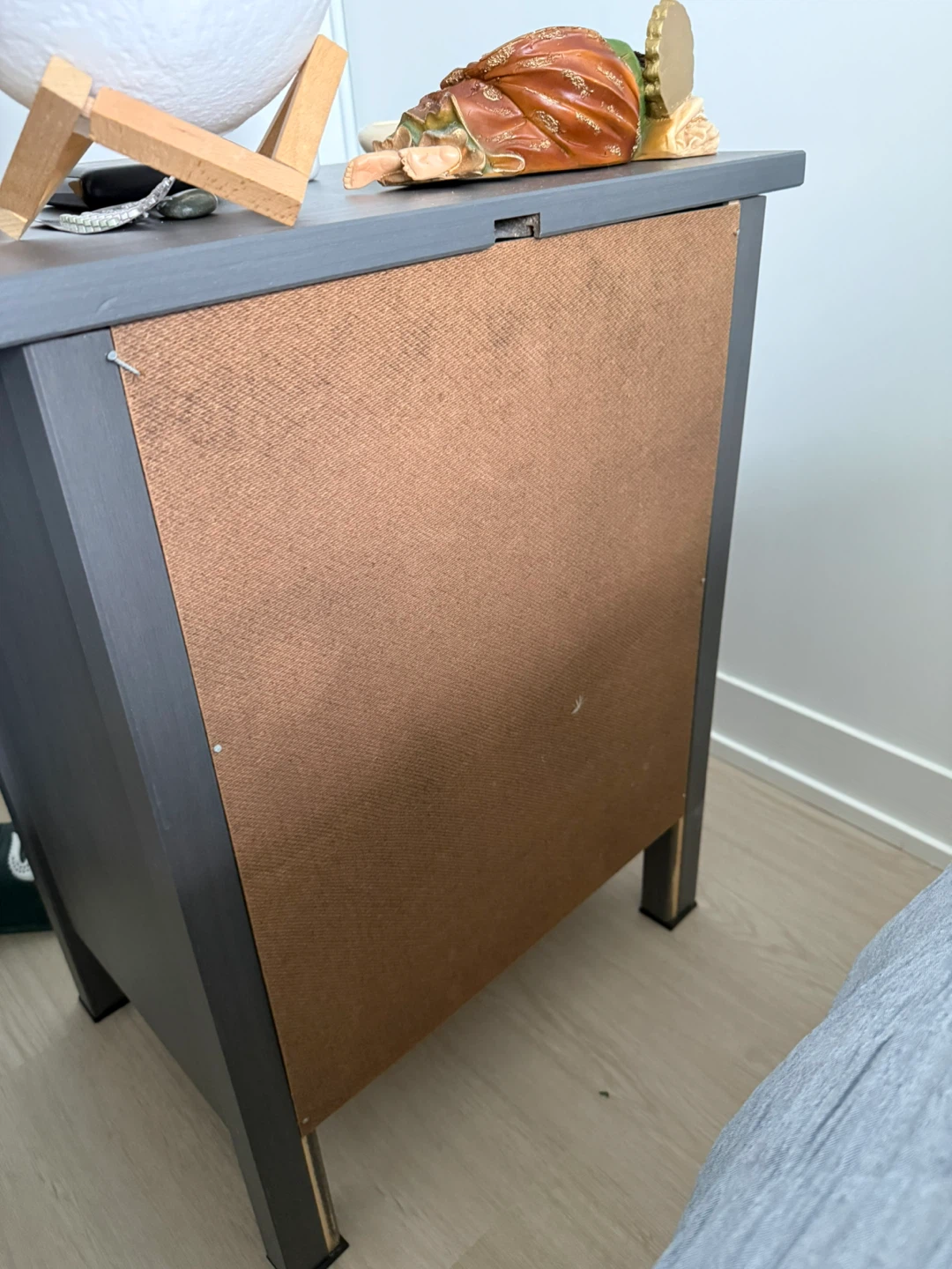 IKEA - Grey 2-Drawer Nightstand - photo 3
