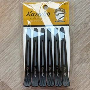 Brand New Japanese Kanebo Perfect Fit Hair Clips (6 Pack)