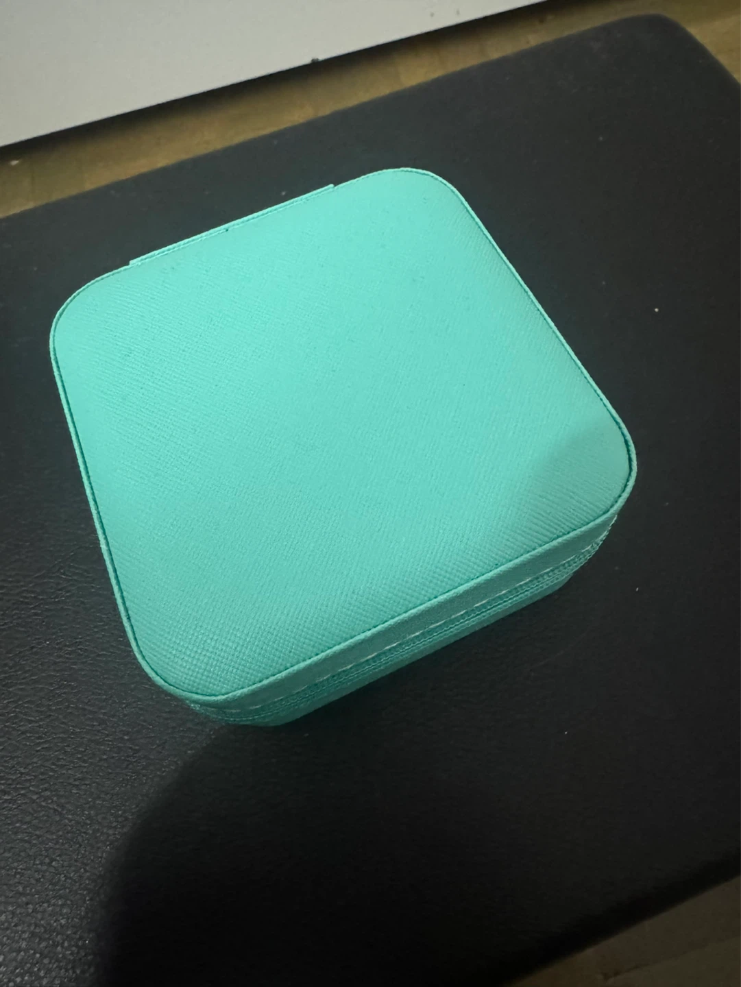 Turquoise Travel Jewelry Box Organizer