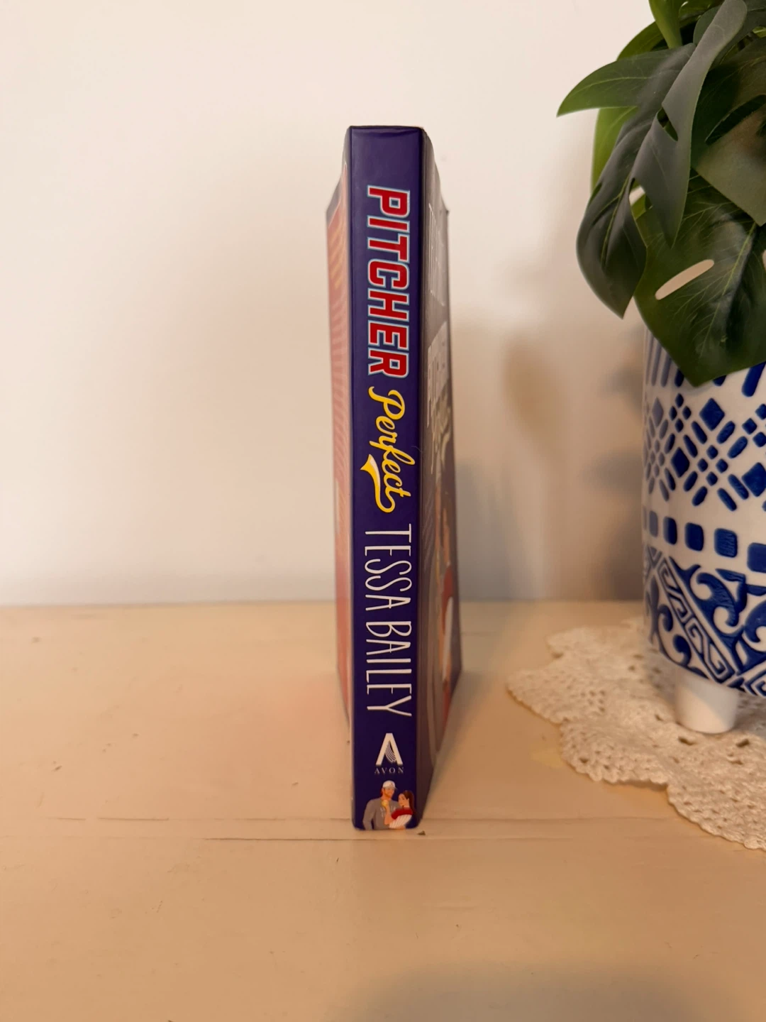 Sprayed Edge Pitcher Perfect Novel by Tessa Bailey (Paperback) - photo 5