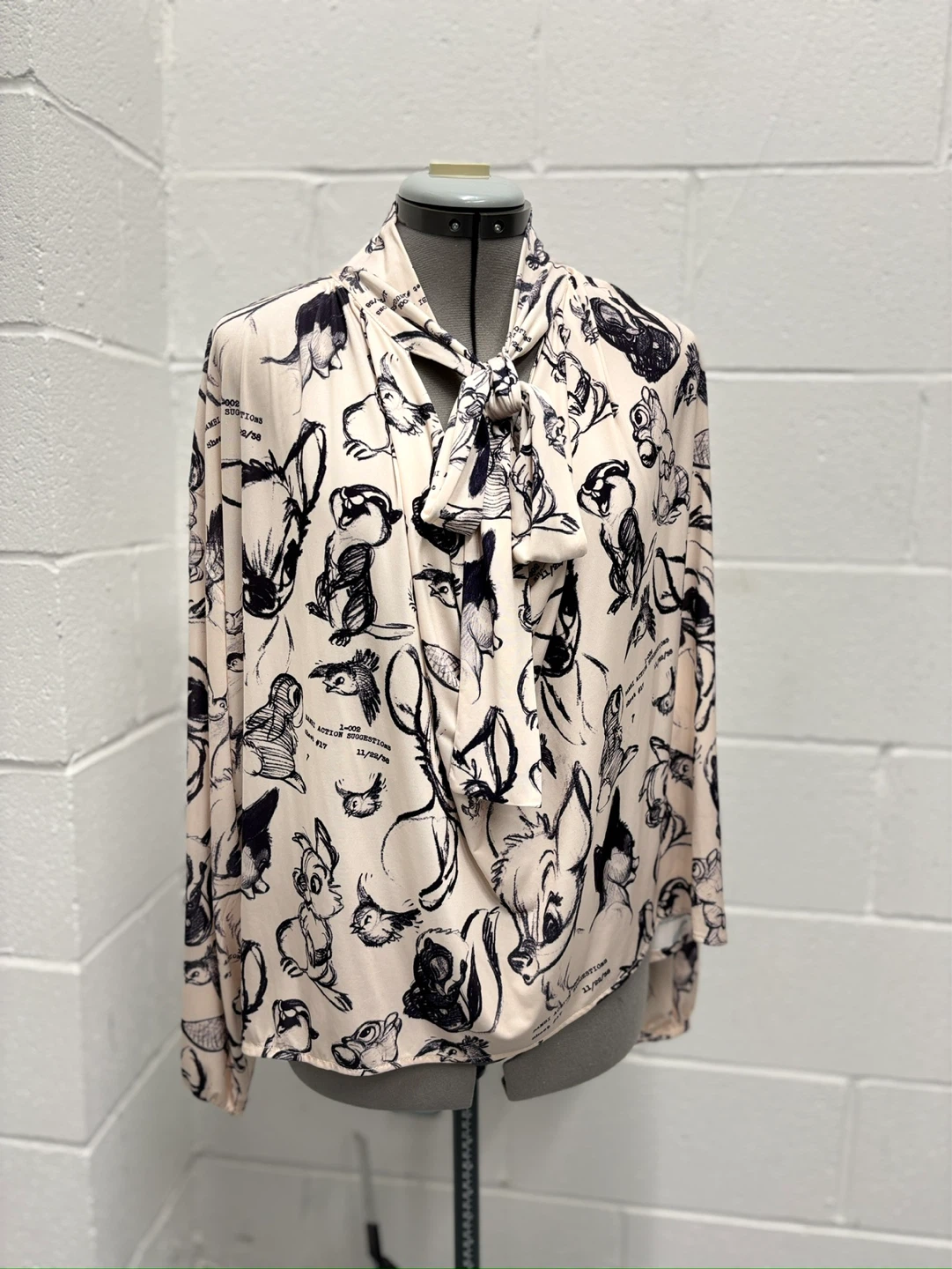 Bambi Zara light pink blouse