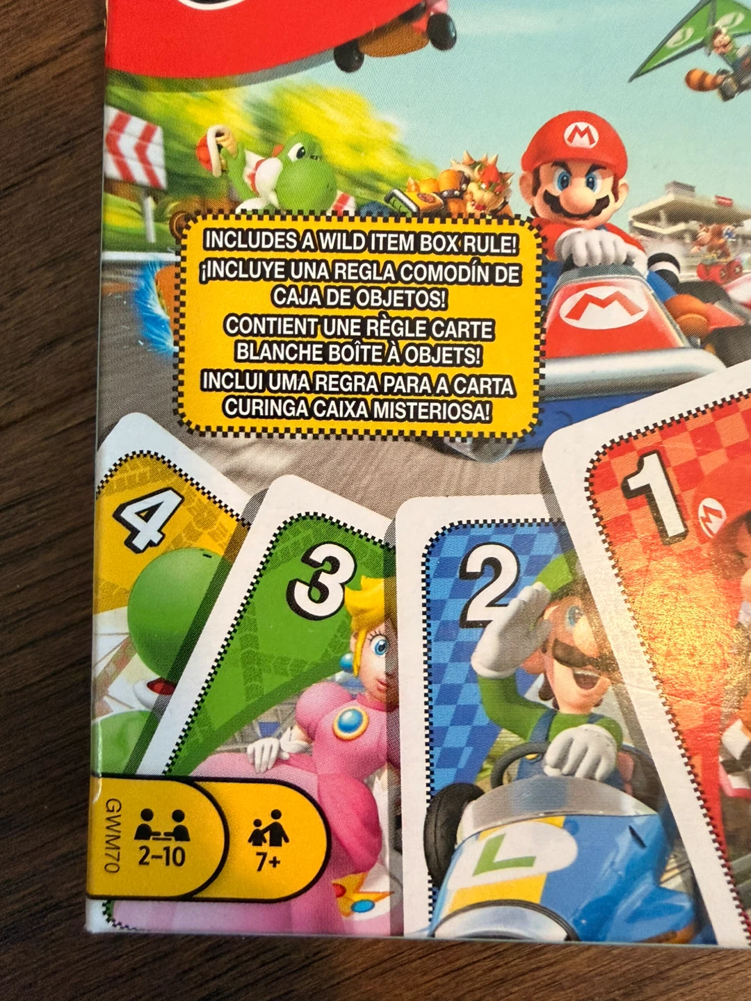 Brand New GIFTABLE UNO Mario Kart Card Game - photo 3