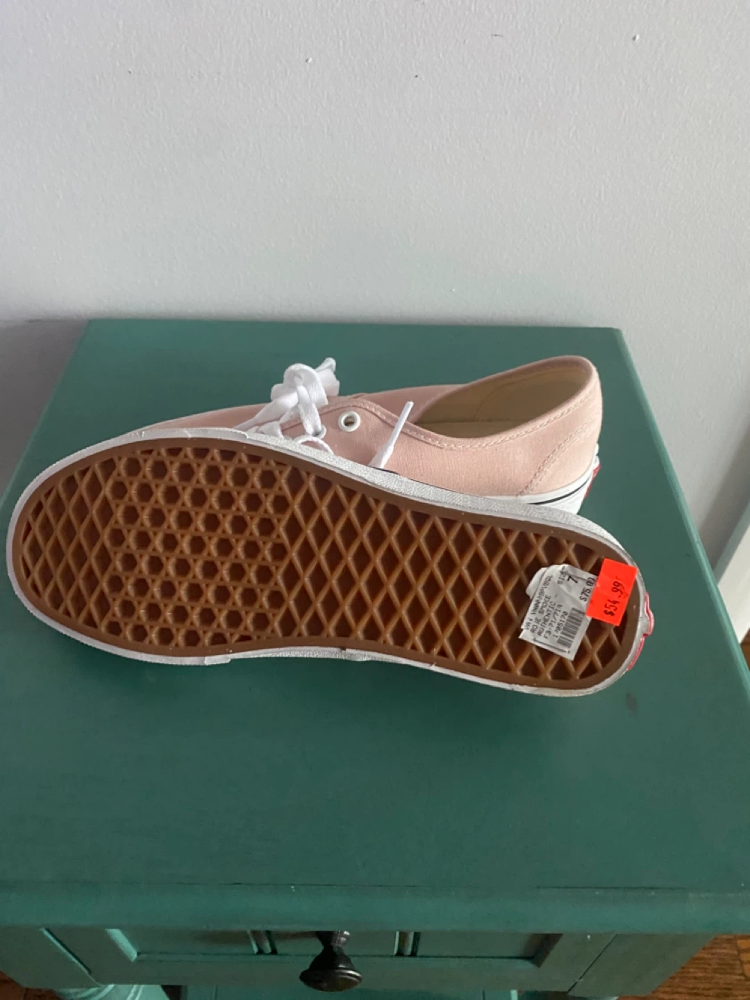 Vans  Pink Canvas Sneakers - Size 7 - photo 2