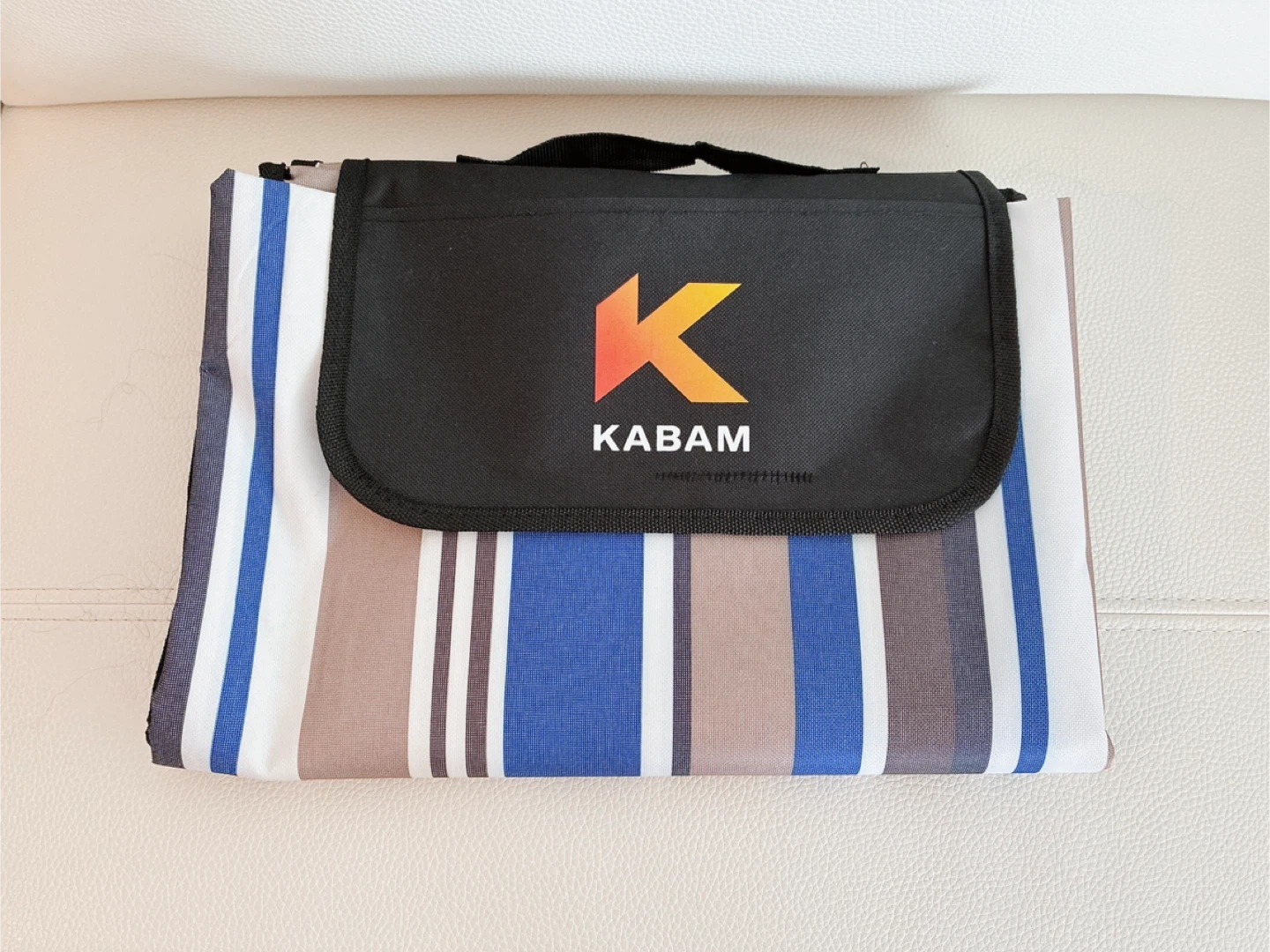 KABAM Striped Picnic Blanket