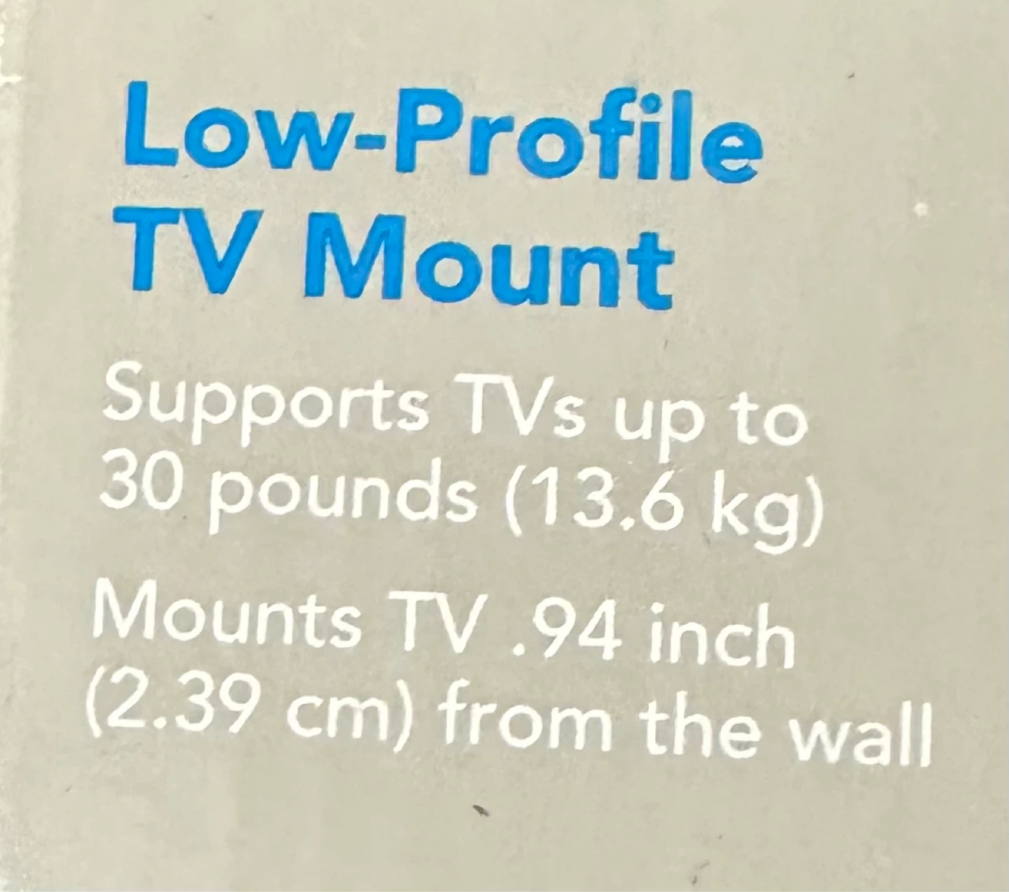 Dynex Low-Profile TV Mount for 13-26" TVs - photo 3