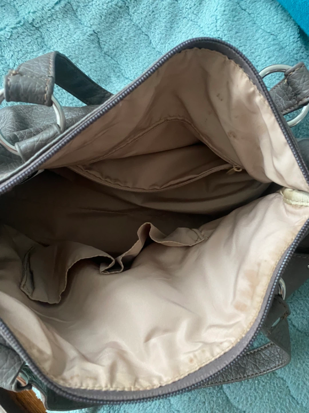 Nine West Brown Leather Shoulder Bag - photo 2