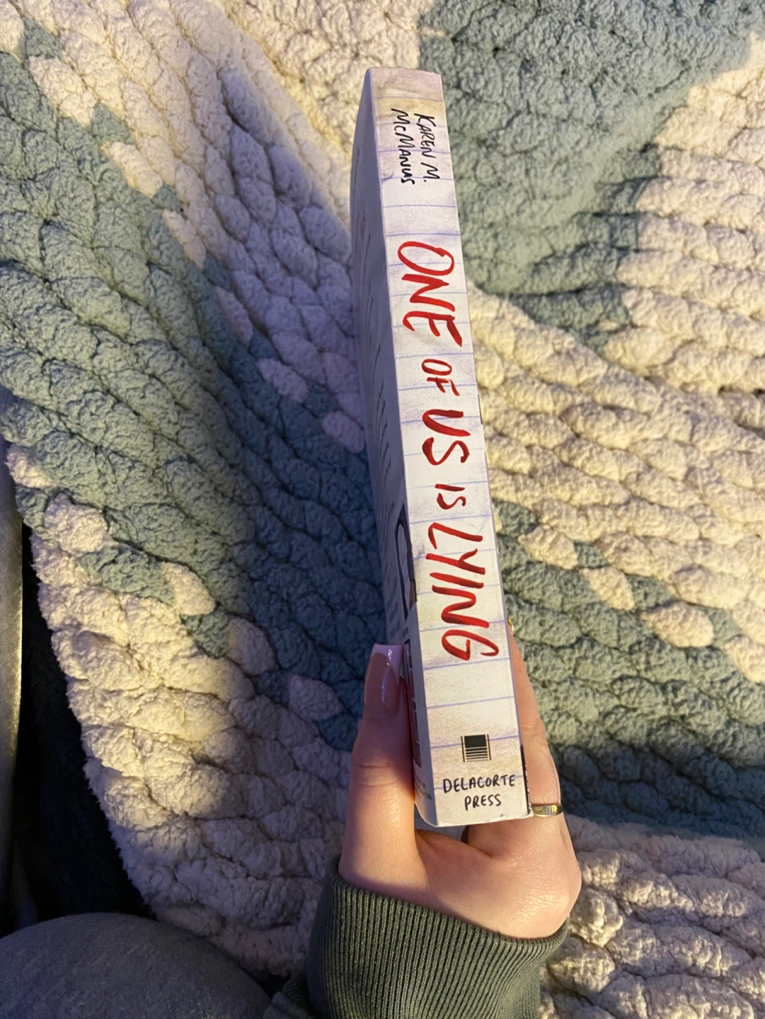 One of Us Is Lying by Karen M. McManus Book - photo 3