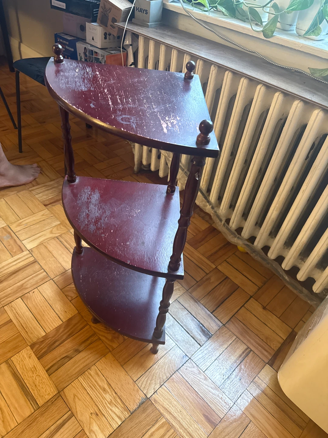 Wooden Corner Shelf Unit- MOVING SALE!! - photo 3