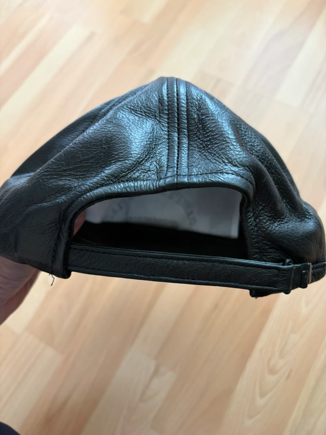 Leather Baseball Cap New never worn  $5 firm (2 available) - photo 3