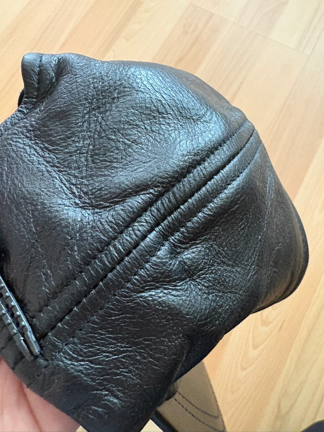 Leather Baseball Cap New never worn  $5 firm (2 available) - photo 4