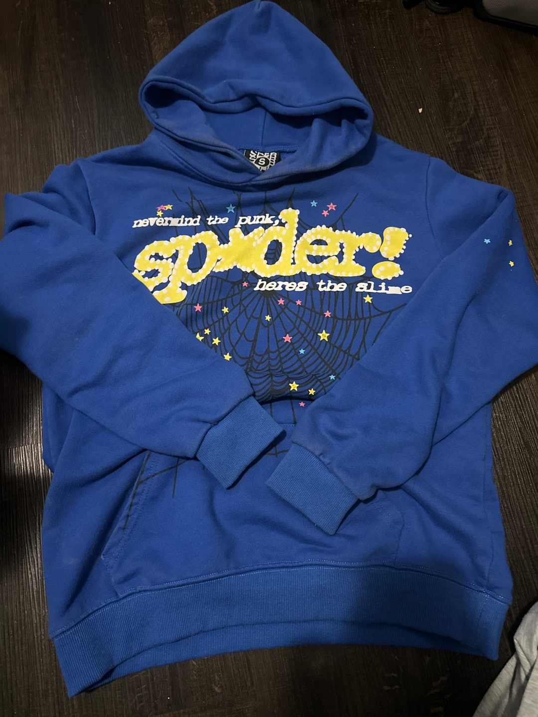 Spiderworldwide Hoodie - Blue, Size S