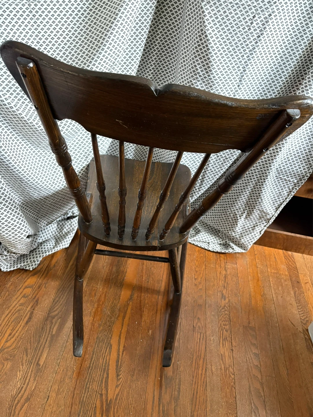 Antique Northwind Wooden Rocking Chair - photo 2