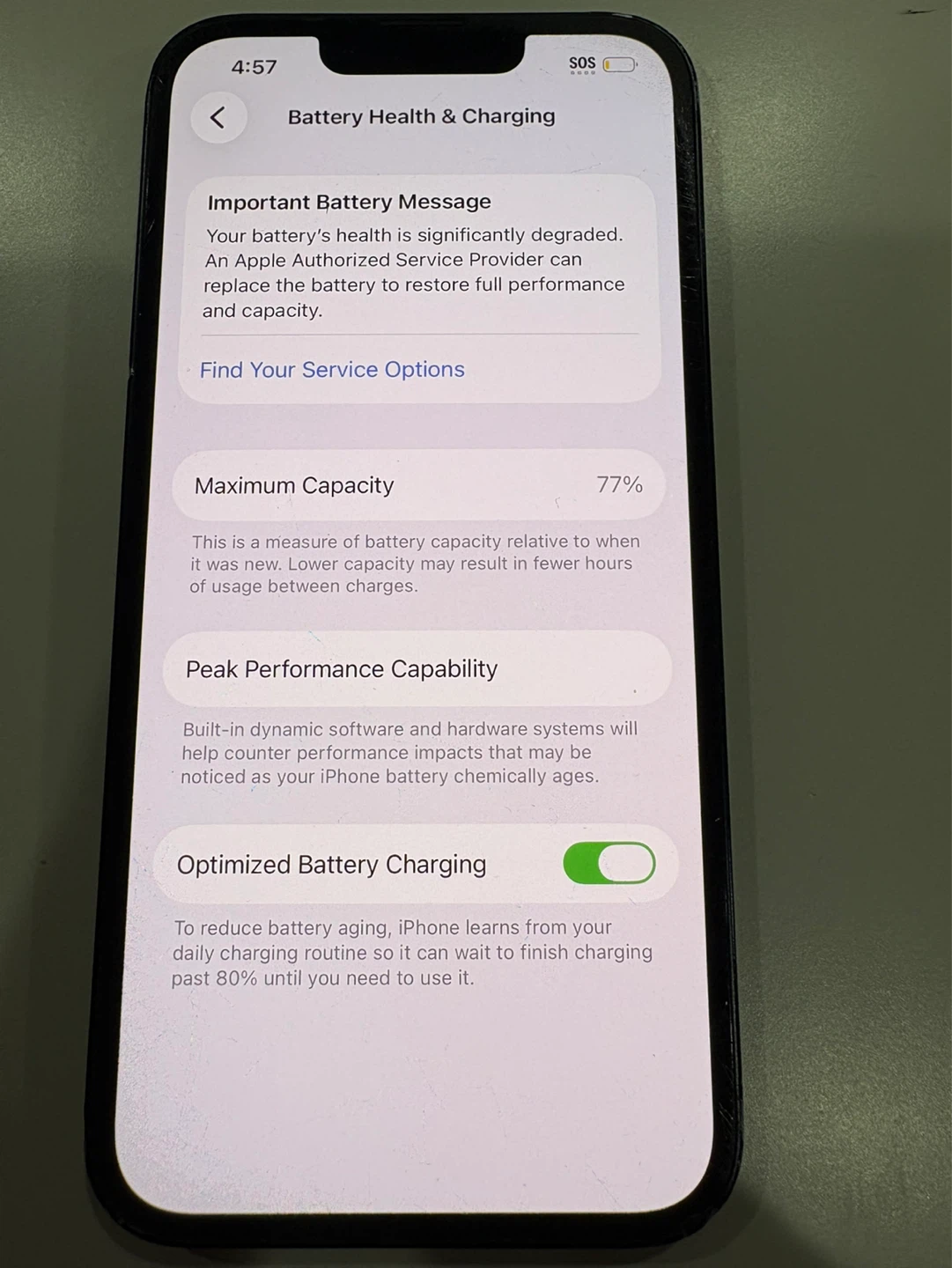 iPhone 13 256GB MIDNIGHT - UNLOCKED $300 FIRM - photo 5