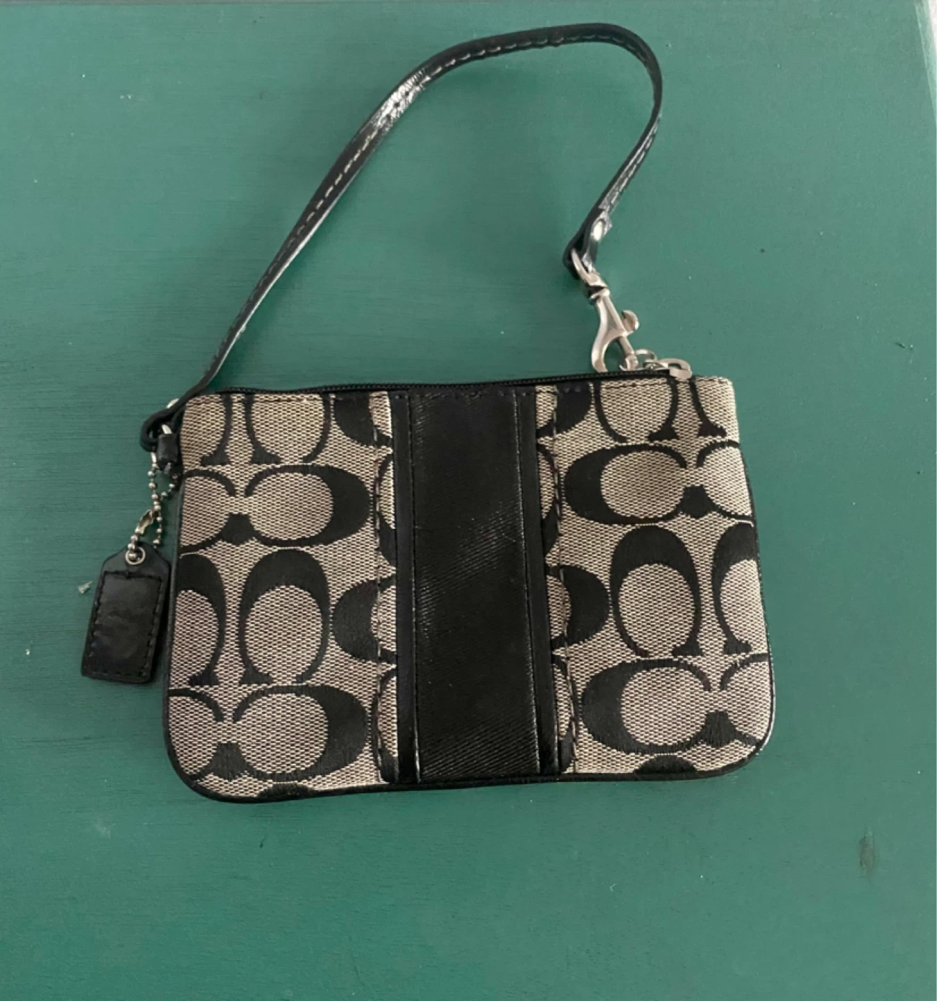 Coach Signature Wristlet
