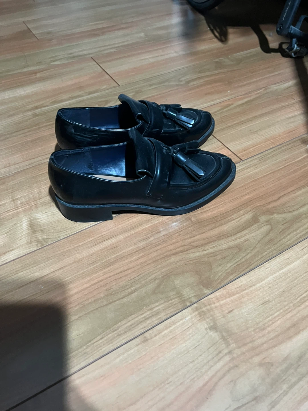 Zara Black Tassel Loafers - photo 4