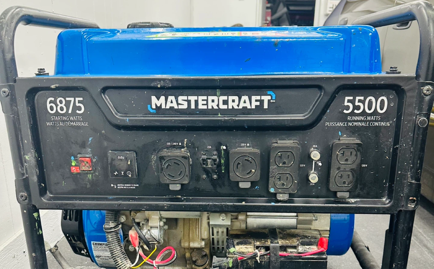 Mastercraft 6875 Watts Starting Generator - photo 5