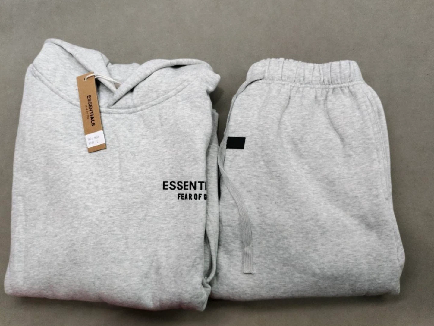 FOG essentials track hoodie and pants