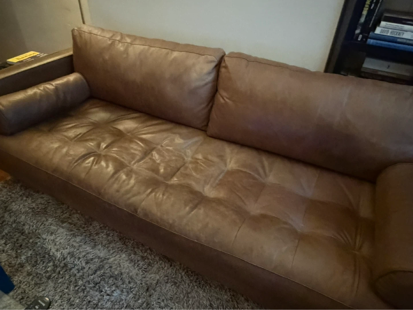 Article Sven 88” Leather Tufted Sofa - photo 2