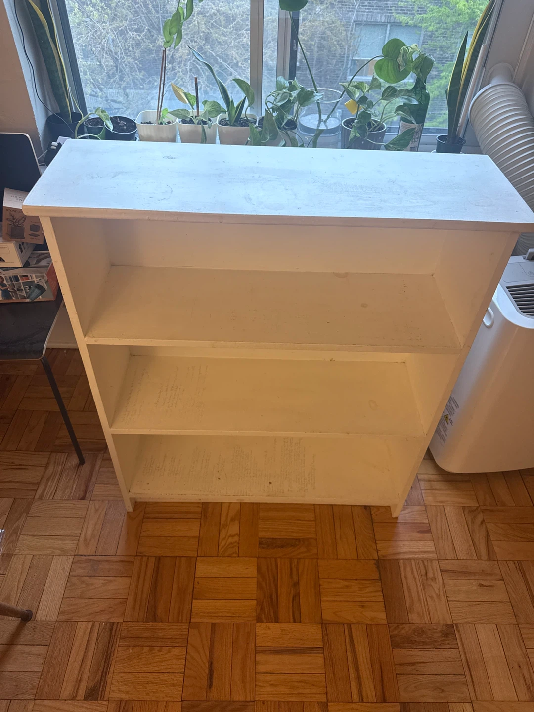 White 3-Shelf Bookcase - MOVING SALE!! - photo 2