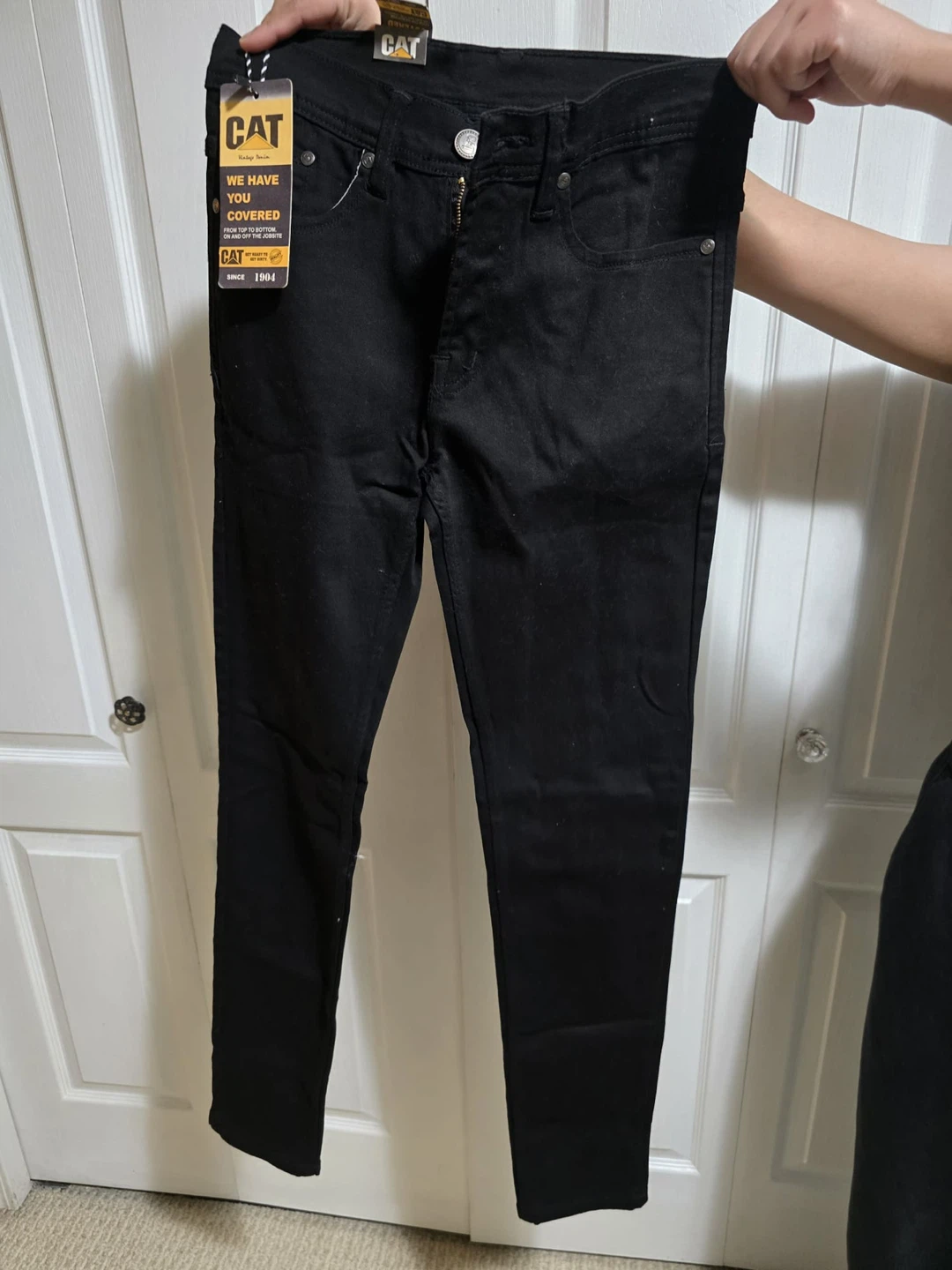 Black CAT Jeans - photo 4