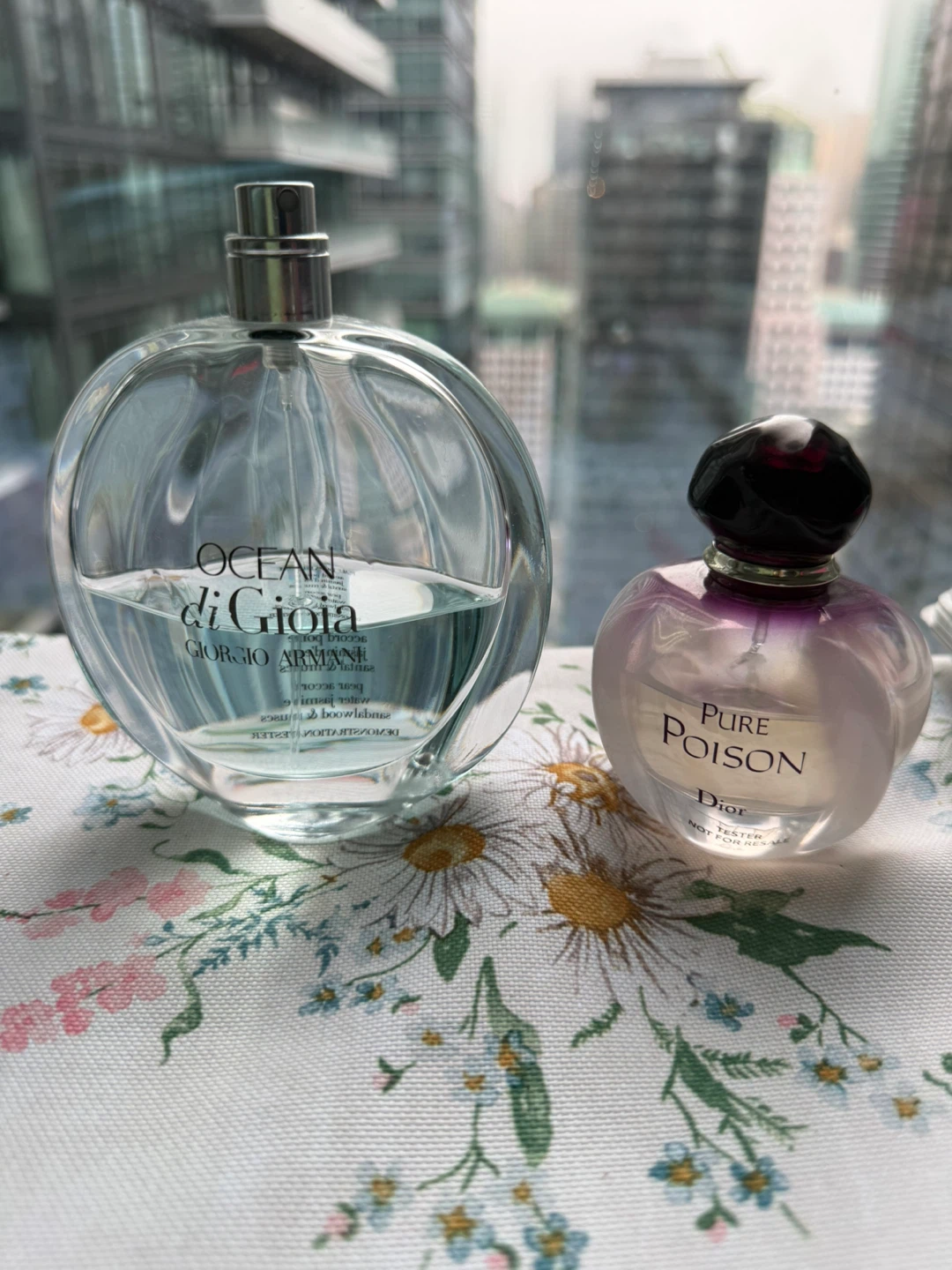 Giorgio Armani Ocean di Gioia & Dior Pure Poison