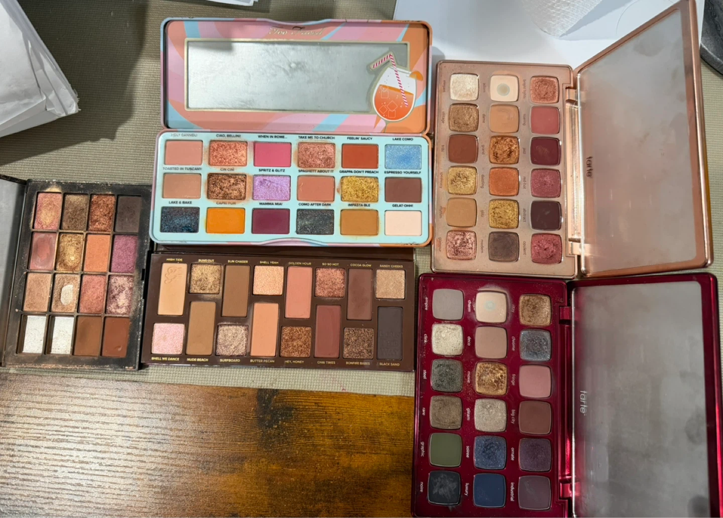 Tarte Eyeshadow Palettes Bundle