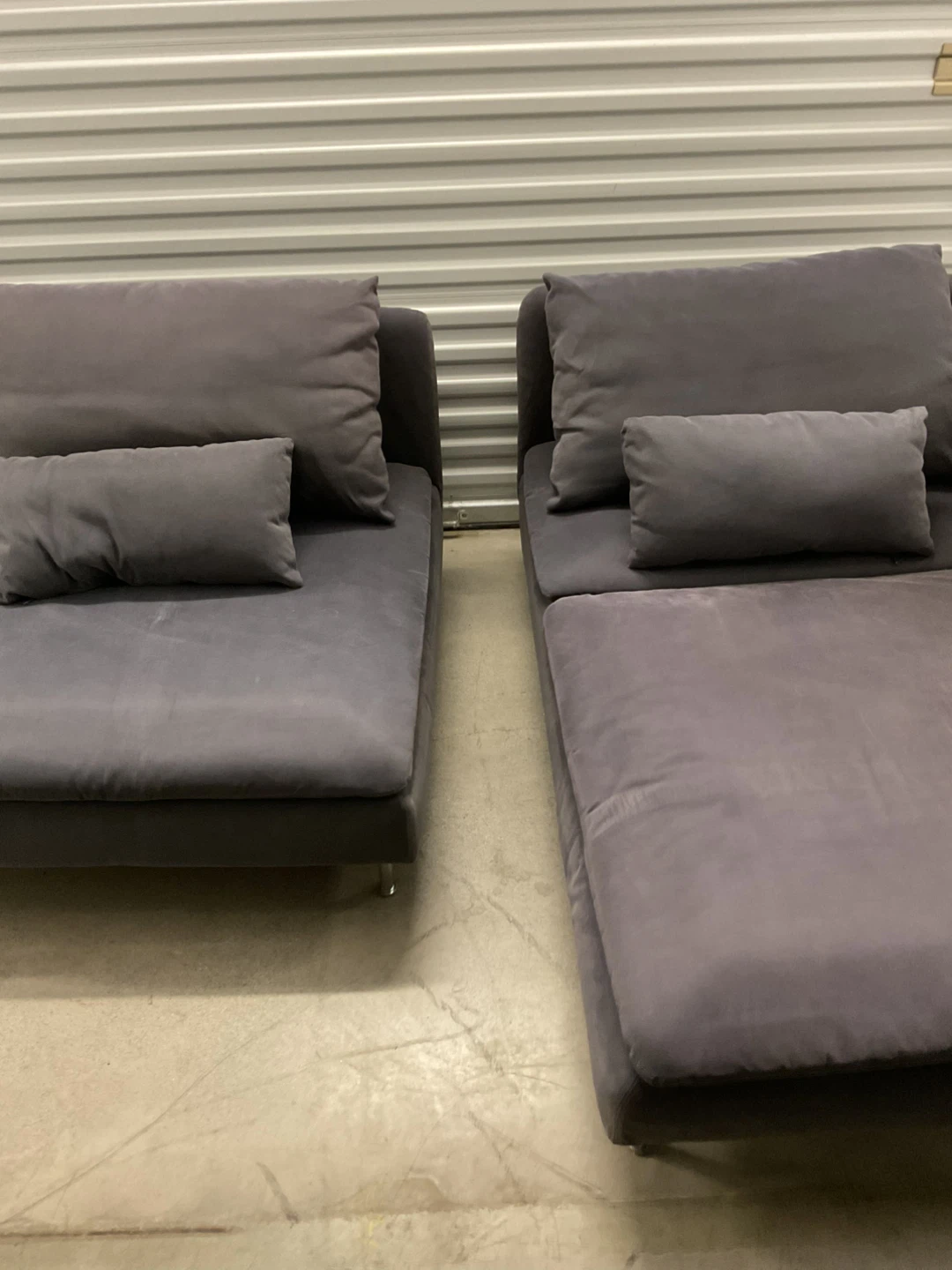 Gray Sectional Sofa with Chaise - photo 4