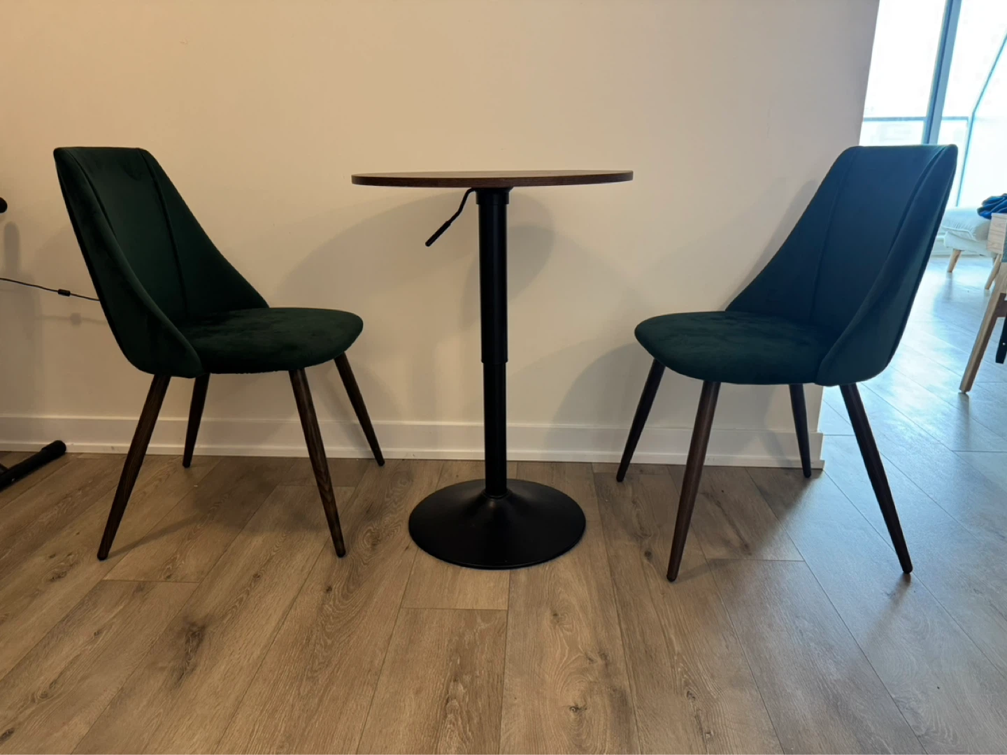 Coffee Table + Dining Chairs Set