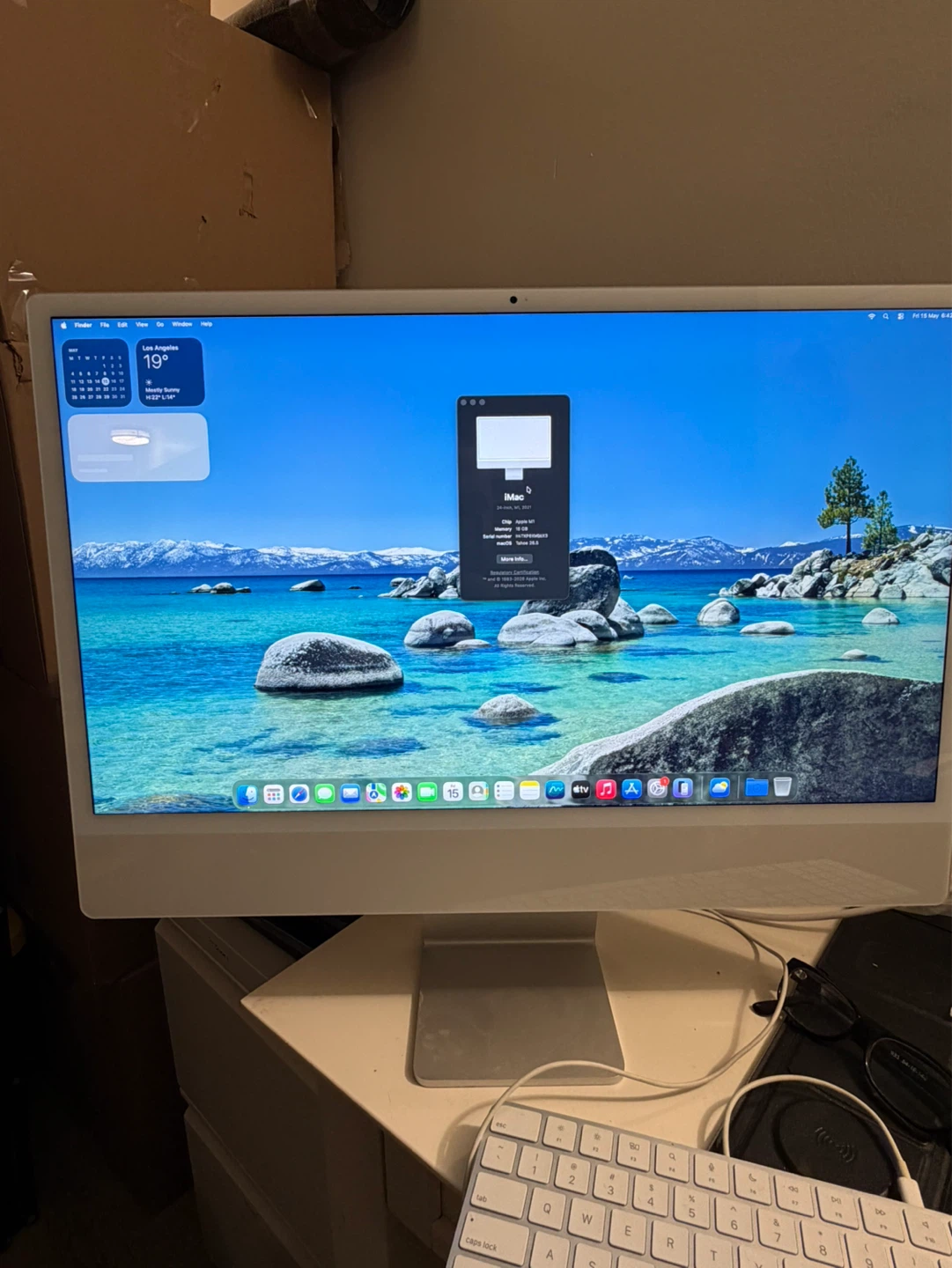 Apple iMac 24” M1 16GB 512GB Silver 2021 A2438