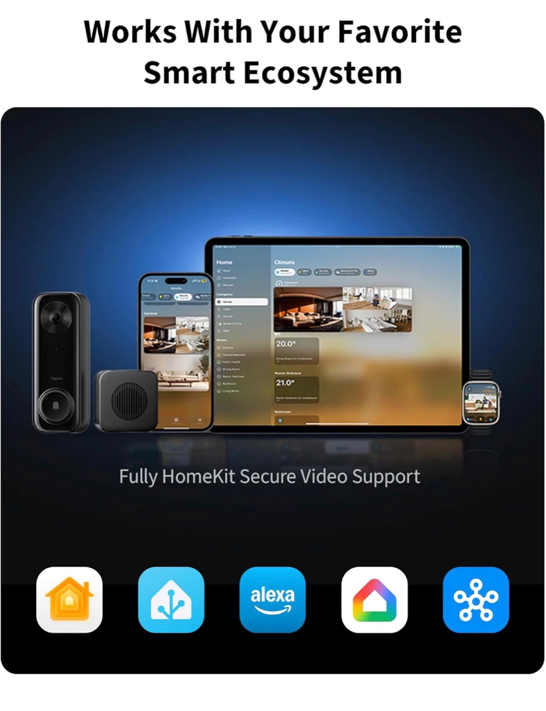 Aqara Doorbell Camera G400 with Chime - photo 2