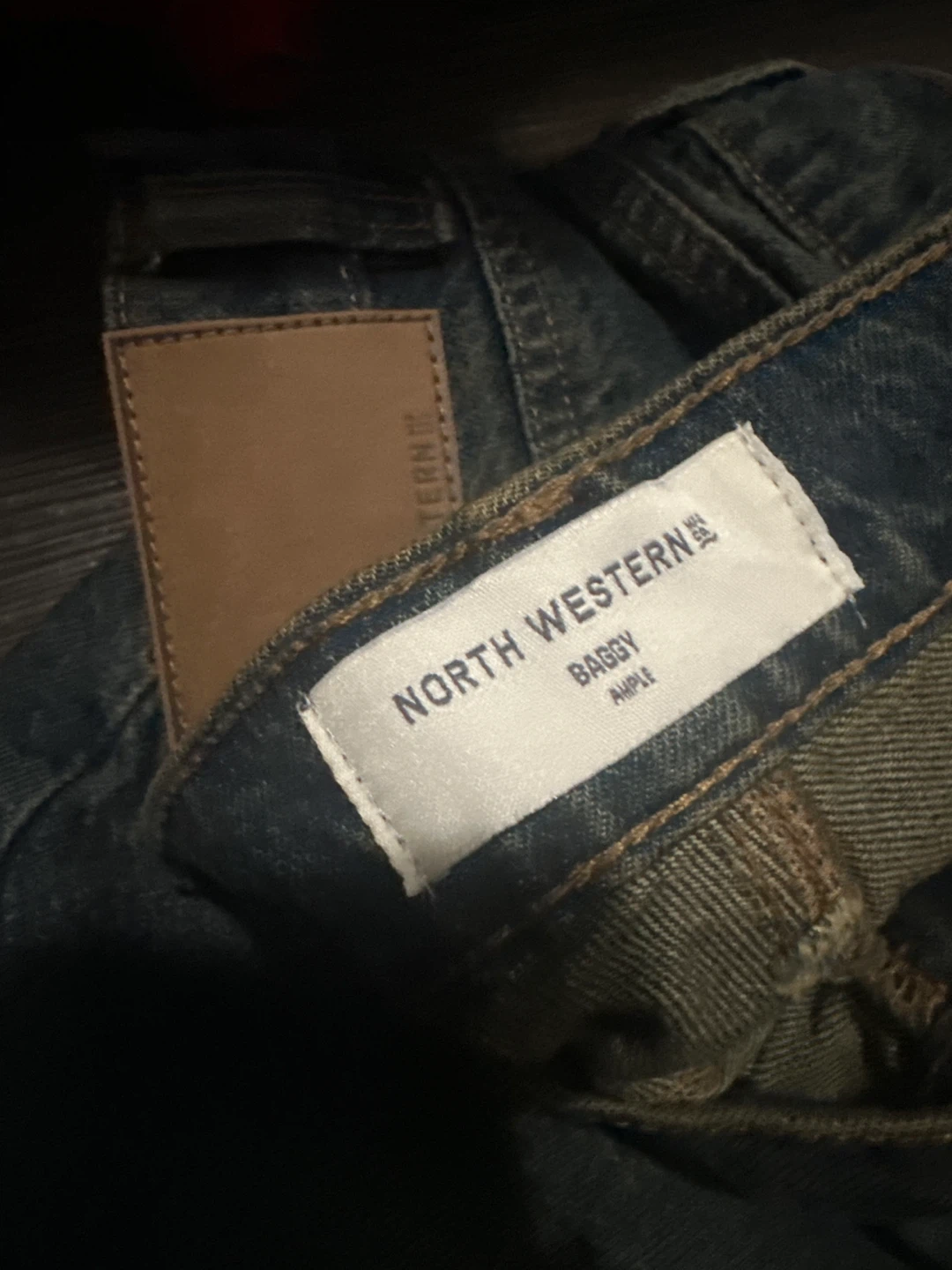 North Western Baggy Denim Jeans - photo 2