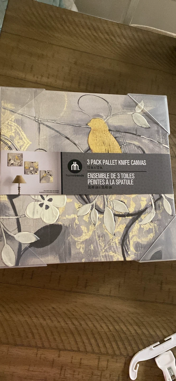 Homtrends 3 Pack Pallet Knife Canvas Art