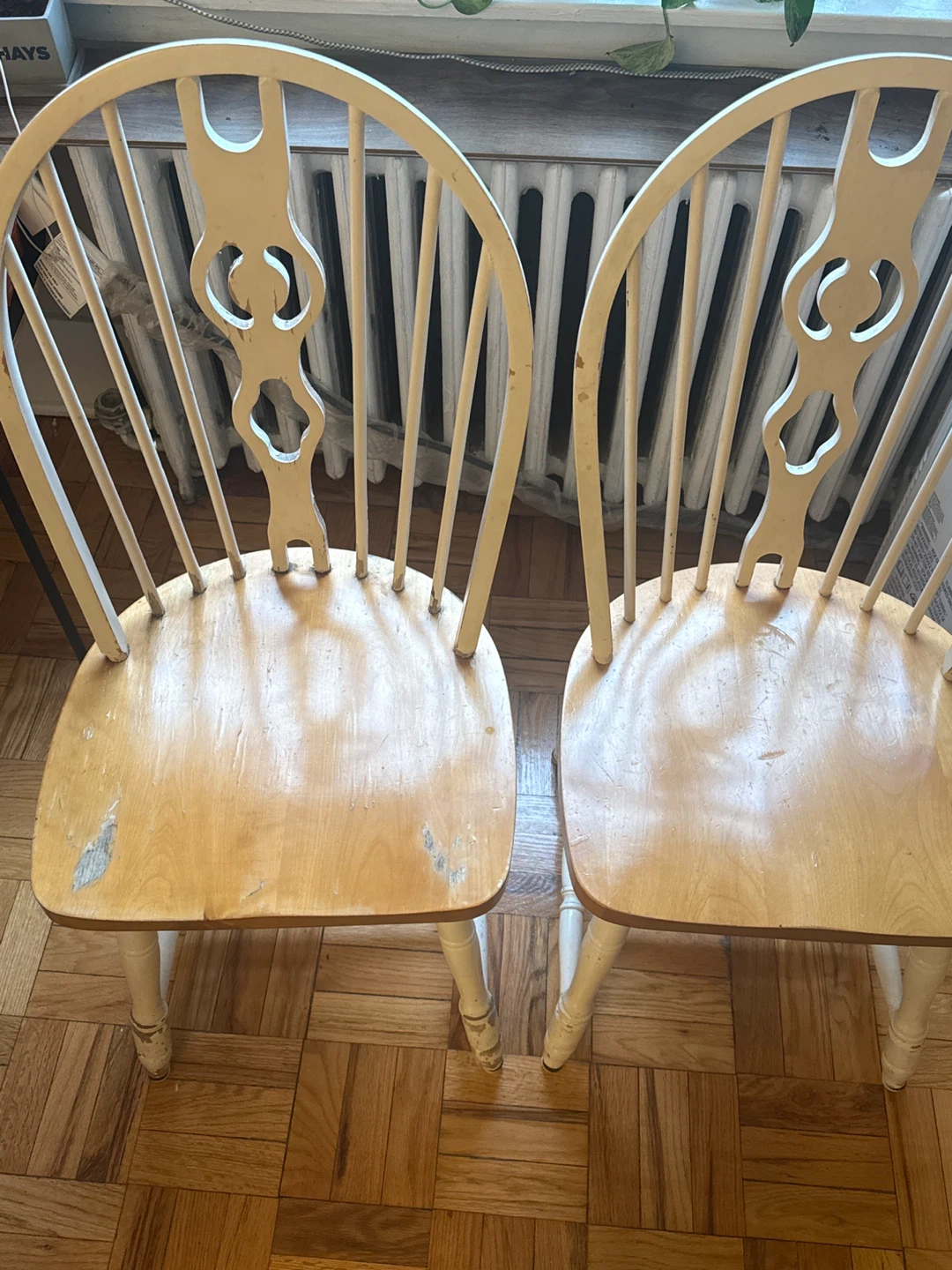 Set of 2 Wooden Dining Chairs - MOVING SALE!! - photo 2