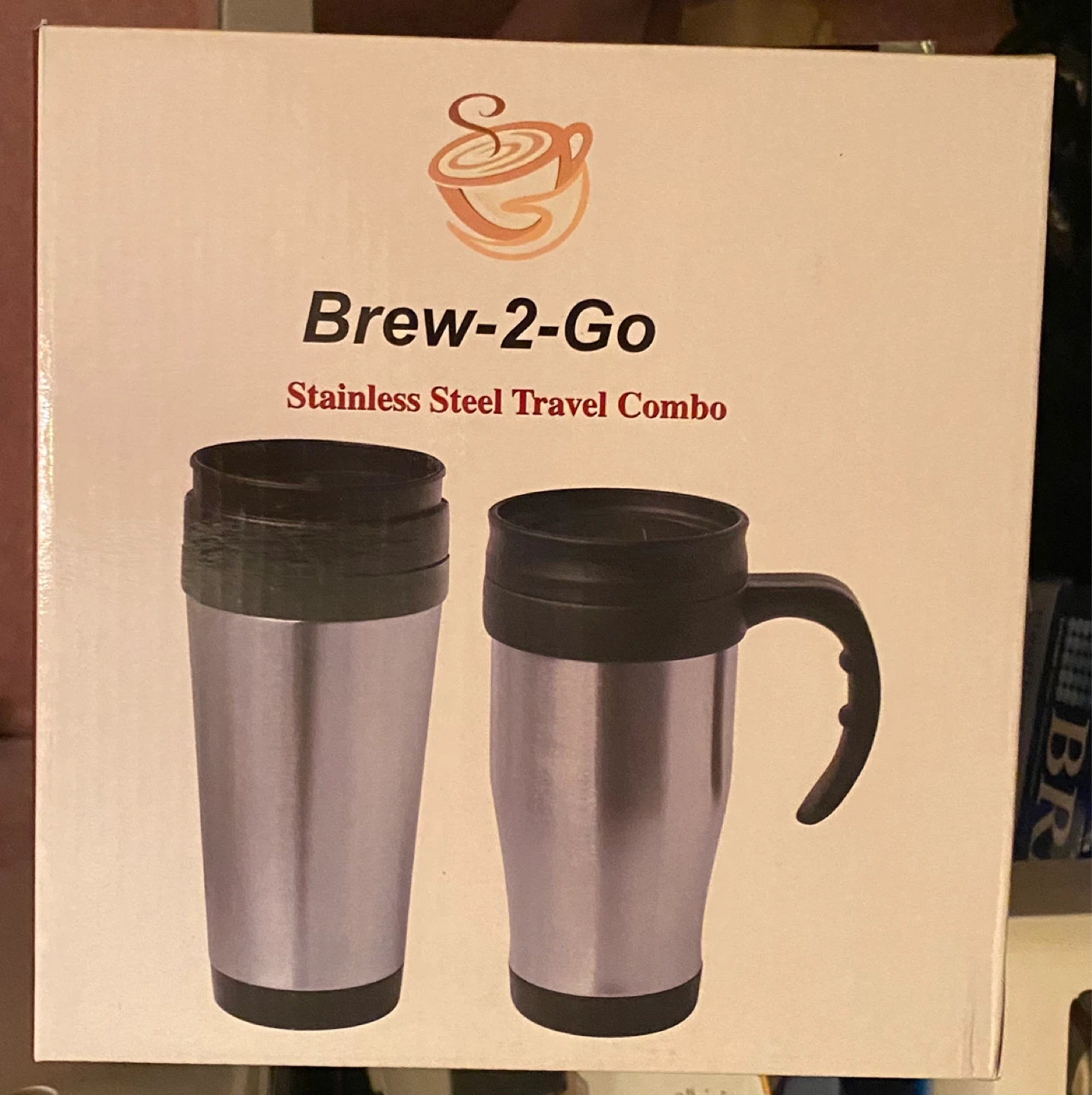 Brew-2-Go Stainless Steel Travel Combo