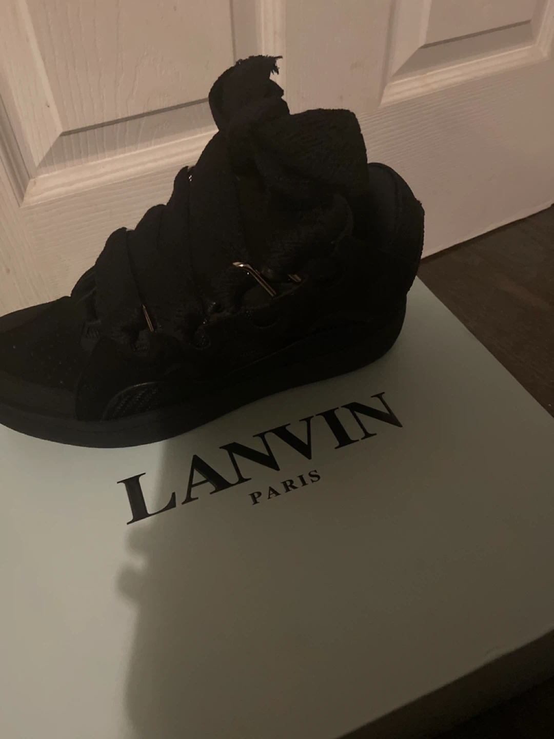 Lanvin Curb Sneakers - Black - photo 3