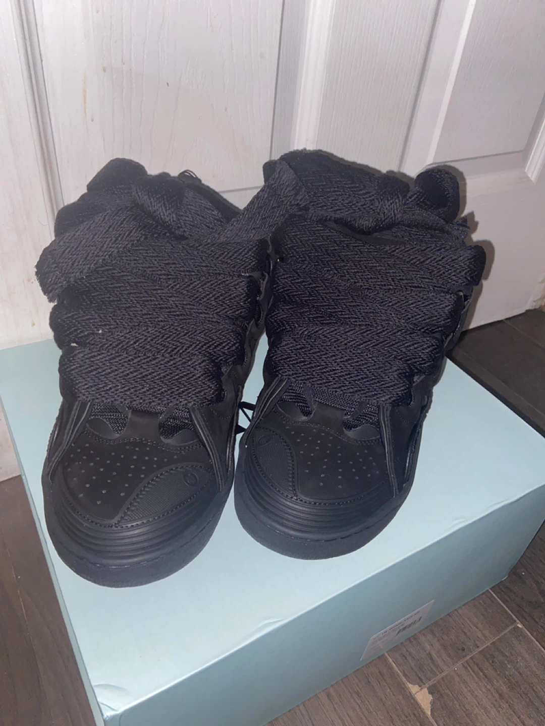 Lanvin Curb Sneakers - Black